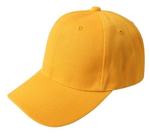 Solid Color Casual Baseball Cap For Men