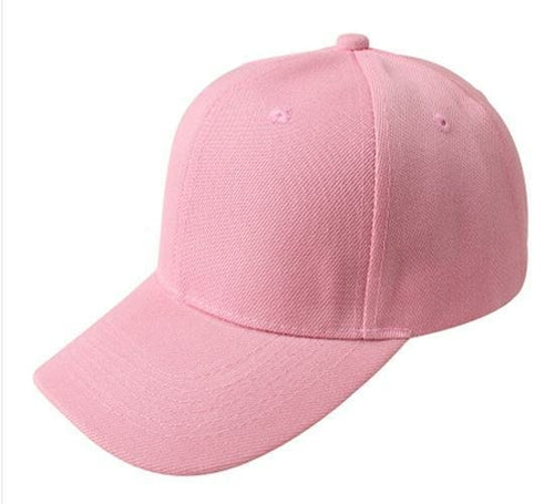 Solid Color Casual Baseball Cap For Men