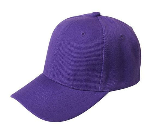 Solid Color Casual Baseball Cap For Men