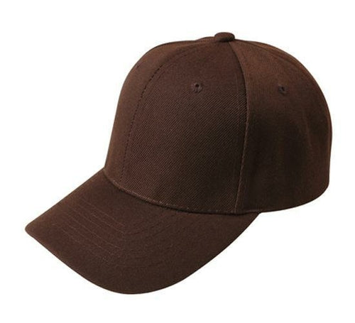 Solid Color Casual Baseball Cap For Men