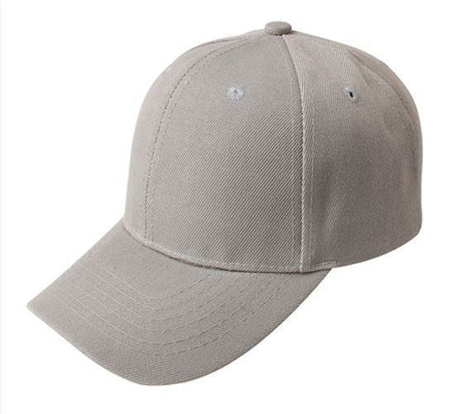 Solid Color Casual Baseball Cap For Men