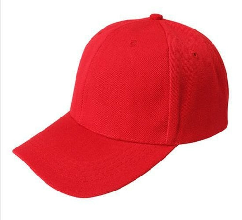 Solid Color Casual Baseball Cap For Men