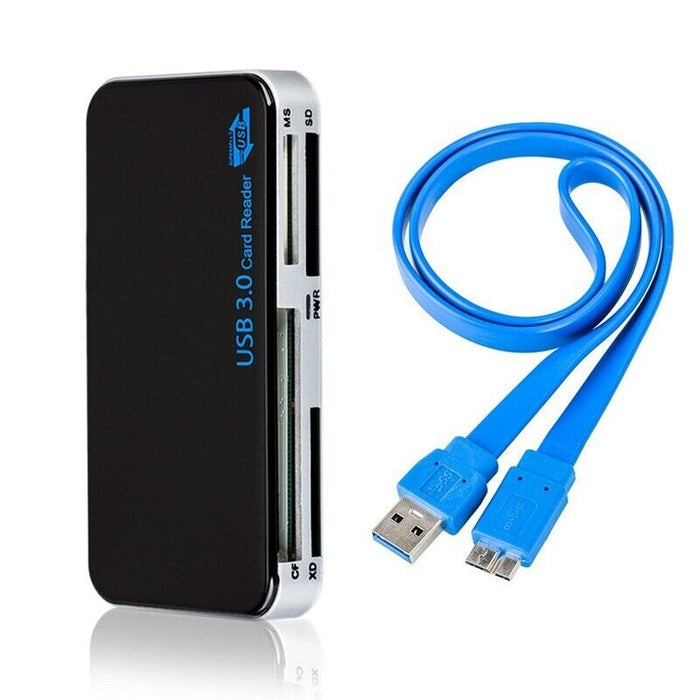 USB 3.0 Memory Card Reader Adapter 5GBPS Fit For CF/TF/SD/Micro