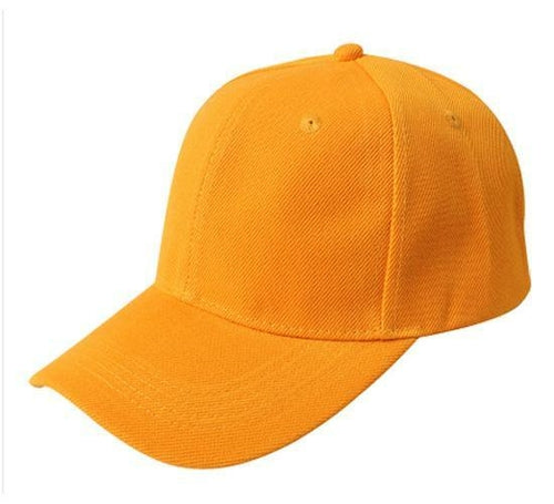 Solid Color Casual Baseball Cap For Men