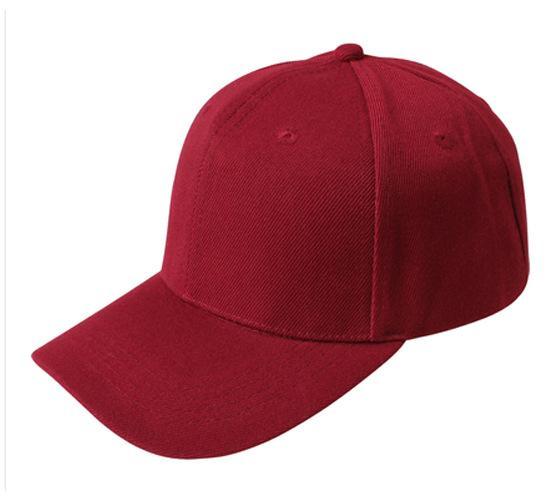 Solid Color Casual Baseball Cap For Men