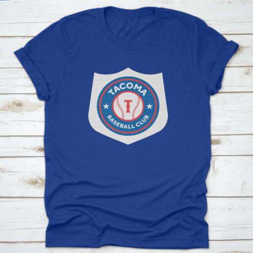 Tacoma, Washington Illustration Vector Graphic Of Baseball Logo,