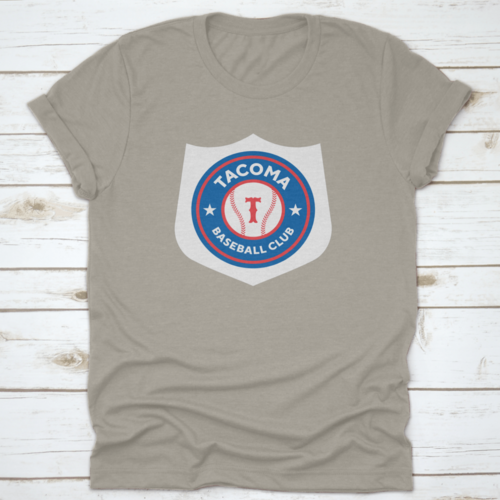 Tacoma, Washington Illustration Vector Graphic Of Baseball Logo,