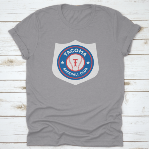 Tacoma, Washington Illustration Vector Graphic Of Baseball Logo,