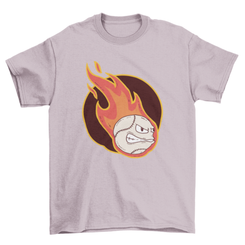 Fire Baseball T-shirt