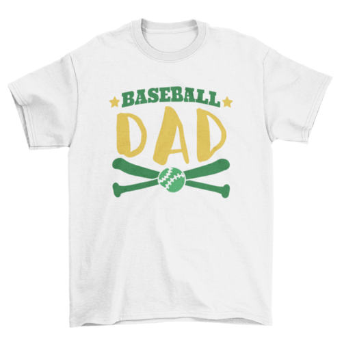 Baseball Softball Bat Ball Vector Sports Themed Quote "Baseball Dads"