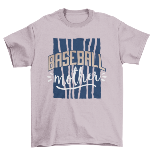 Baseball Mother T-shirt Design