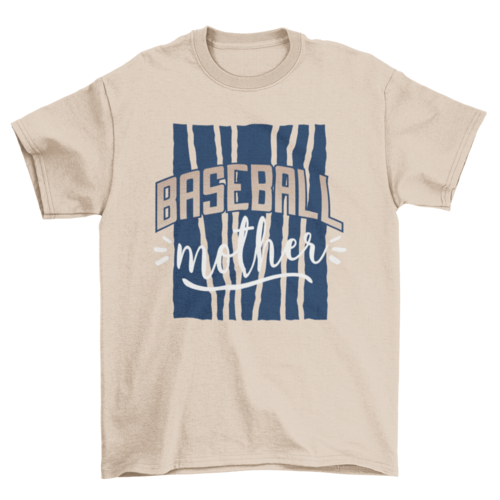 Baseball Mother T-shirt Design