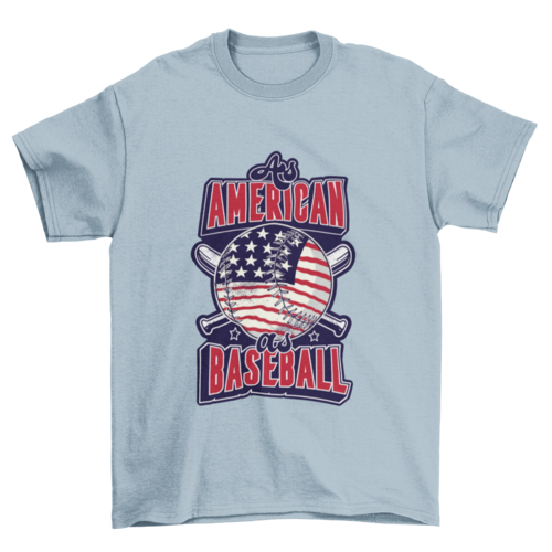 Cool American baseball t-shirt