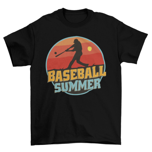 Baseball summer t-shirt