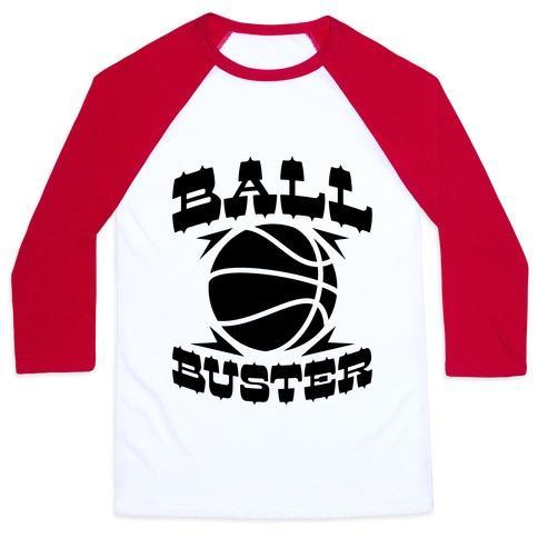 BALL BUSTER (BASKETBALL) UNISEX CLASSIC BASEBALL TEE