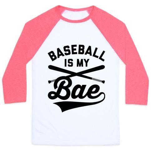 BASEBALL IS MY BAE UNISEX CLASSIC BASEBALL TEE