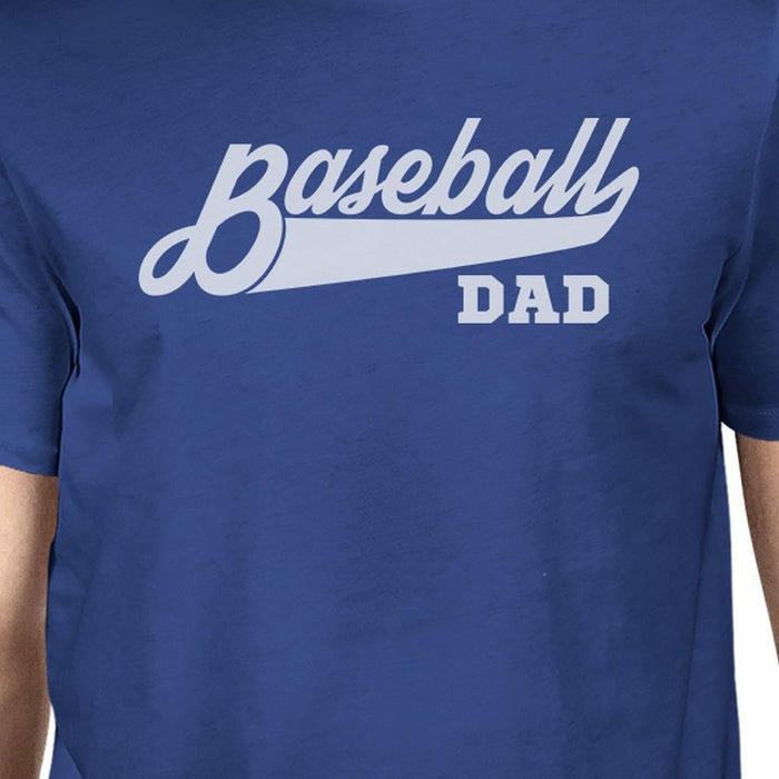 Baseball Dad Men's Funny Design Short Sleeve Top