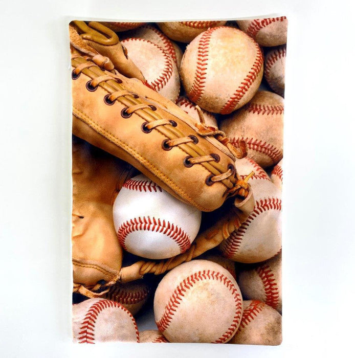 Baseballs With Glove | 18x12 | Baseballs | Old Baseballs | Old