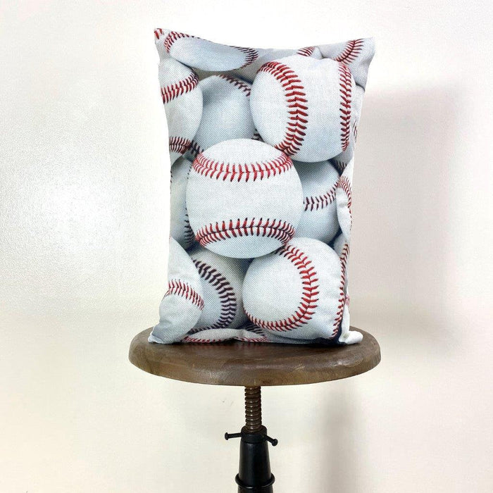 White Baseballs | Teen Room Decor | Baseball Decor | Baseball Room