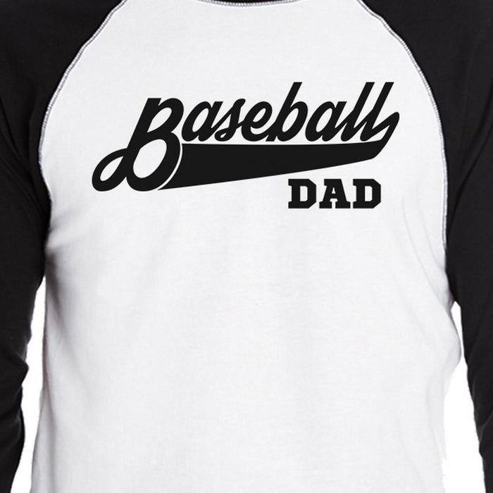 Baseball Dad Men's Baseball 3/4 Sleeve Shirt Gift