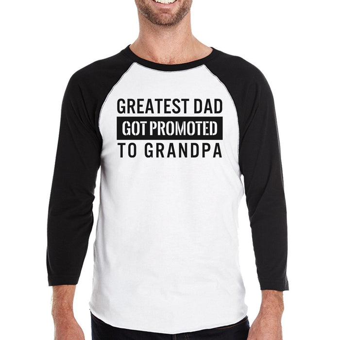 Got Promoted To Grandpa Baseball T-Shirt Baby