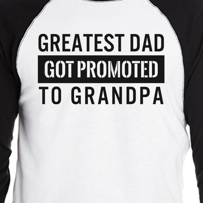 Got Promoted To Grandpa Baseball T-Shirt Baby