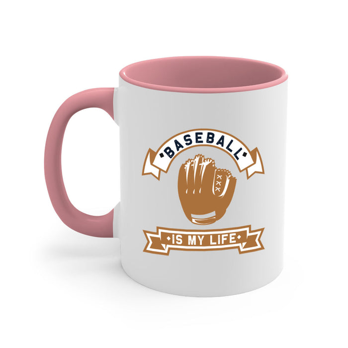 Baseball is 1445#- baseball-Mug / Coffee Cup