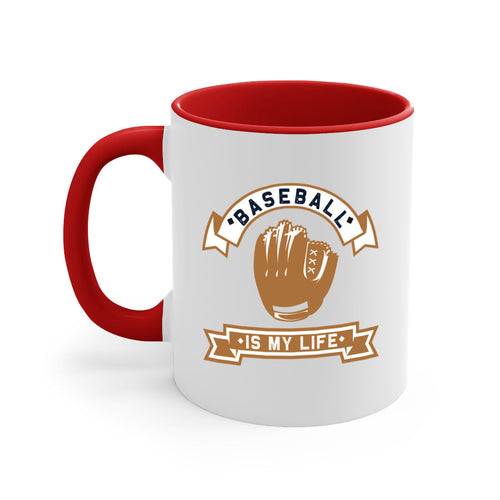 Baseball is 1445#- baseball-Mug / Coffee Cup