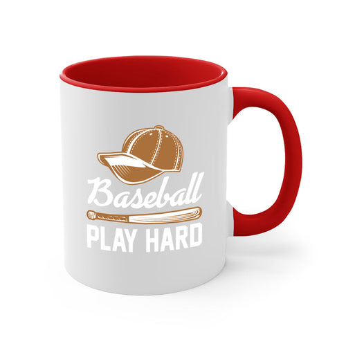 Baseball play 1444#- baseball-Mug / Coffee Cup