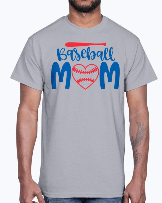 baseball Mom- Baseball - Christian - Cotton Tee