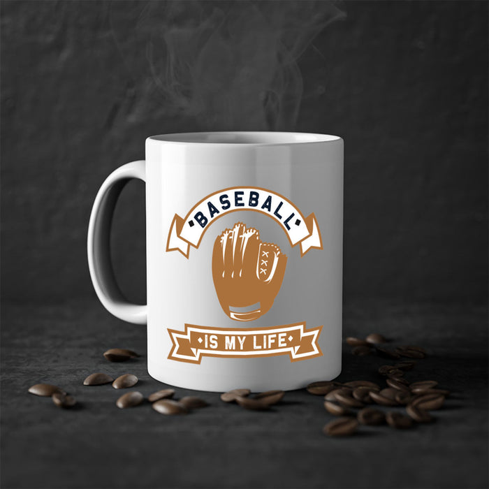 Baseball is 1445#- baseball-Mug / Coffee Cup